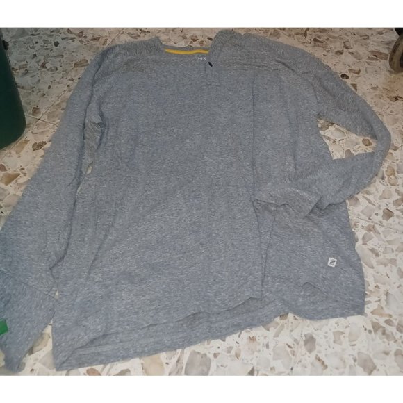 Chaps Other - Chap's Men's Henley Tee XXL Gray